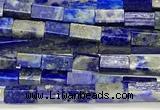 CCU1111 15 inches 2*4mm cuboid lapis lazuli beads