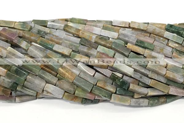 CCU1152 15 inches 4*13mm cuboid Indian agate beads