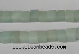 CCU40 15.5 inches 6*6mm cube amazonite beads wholesale