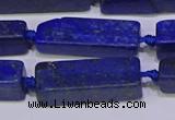 CCU620 15.5 inches 8*20mm - 10*30mm cuboid lapis lazuli beads