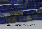 CCU721 15.5 inches 4*13mm cuboid lapis lazuli beads wholesale