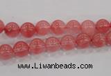 CCY101 15.5 inches 6mm round cherry quartz beads wholesale