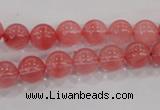 CCY102 15.5 inches 8mm round cherry quartz beads wholesale