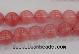 CCY103 15.5 inches 10mm round cherry quartz beads wholesale