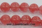 CCY105 15.5 inches 14mm round cherry quartz beads wholesale