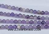 CDA50 15.5 inches 4mm round dogtooth amethyst beads wholesale