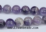 CDA53 15.5 inches 10mm round dogtooth amethyst beads wholesale