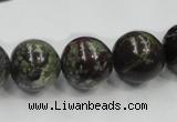 CDB200 15.5 inches 16mm round natural dragon blood jasper beads