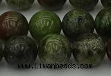 CDB305 15.5 inches 14mm round dragon blood jasper beads wholesale