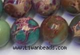 CDE1059 15.5 inches 12mm round sea sediment jasper beads wholesale