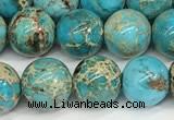 CDE1368 15.5 inches 8mm round sea sediment jasper beads wholesale