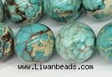 CDE1370 15.5 inches 12mm round sea sediment jasper beads wholesale