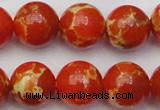 CDE2007 15.5 inches 18mm round dyed sea sediment jasper beads