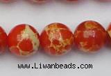 CDE2008 15.5 inches 20mm round dyed sea sediment jasper beads