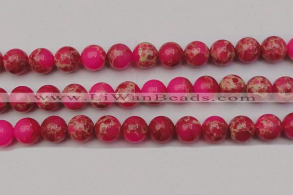 CDE2019 15.5 inches 20mm round dyed sea sediment jasper beads