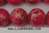 CDE2020 15.5 inches 22mm round dyed sea sediment jasper beads