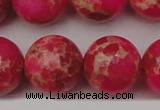 CDE2021 15.5 inches 24mm round dyed sea sediment jasper beads