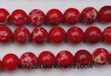 CDE2022 15.5 inches 4mm round dyed sea sediment jasper beads