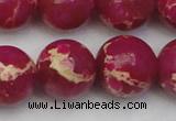 CDE2040 15.5 inches 18mm round dyed sea sediment jasper beads