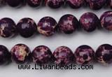 CDE2045 15.5 inches 6mm round dyed sea sediment jasper beads