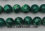 CDE2079 15.5 inches 8mm round dyed sea sediment jasper beads