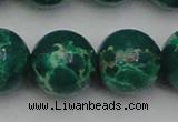 CDE2087 15.5 inches 24mm round dyed sea sediment jasper beads