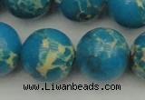 CDE2239 15.5 inches 20mm round dyed sea sediment jasper beads