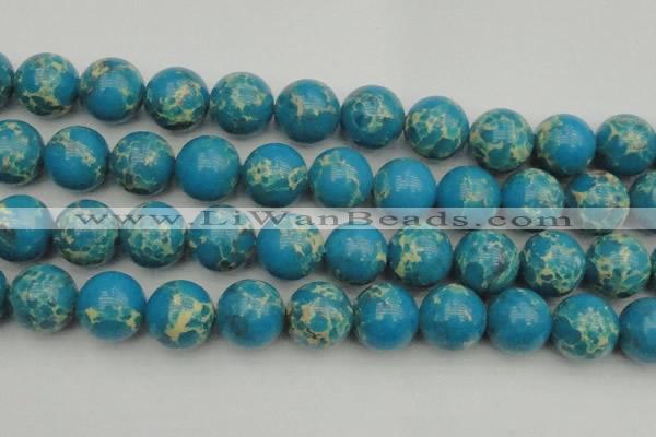 CDE2241 15.5 inches 24mm round dyed sea sediment jasper beads