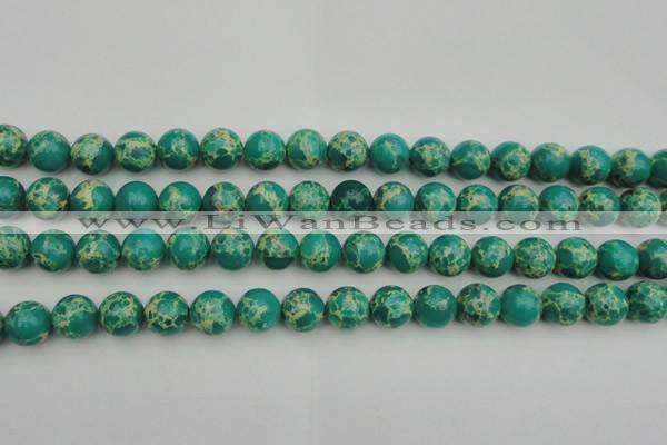 CDE2245 15.5 inches 10mm round dyed sea sediment jasper beads