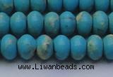 CDE2645 15.5 inches 13*18mm rondelle dyed sea sediment jasper beads