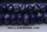 CDE2684 15.5 inches 12*16mm rondelle dyed sea sediment jasper beads