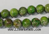 CDE921 15.5 inches 10mm round dyed sea sediment jasper beads