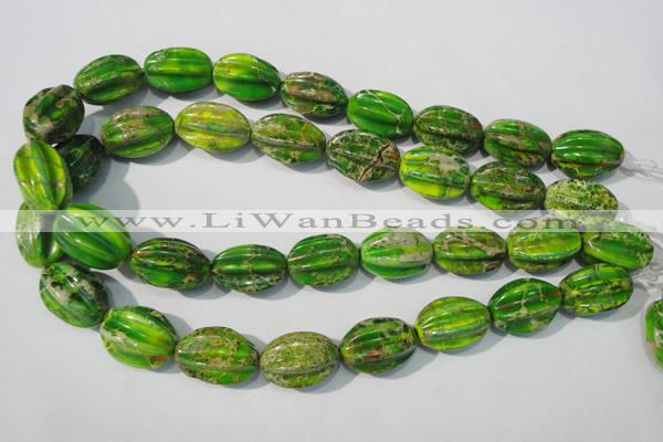 CDE930 15.5 inches 15*23mm star fruit shaped dyed sea sediment jasper beads