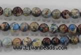 CDI812 15.5 inches 6mm round dyed imperial jasper beads wholesale