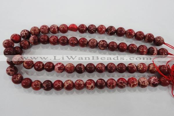 CDI825 15.5 inches 14mm round dyed imperial jasper beads wholesale