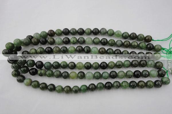 CDJ252 15.5 inches 8mm round Canadian jade beads wholesale