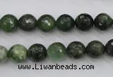 CDJ263 15.5 inches 10mm faceted round Canadian jade beads wholesale