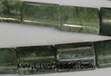 CDJ35 15.5 inches 15*20mm flat tube Canadian jade beads wholesale