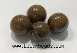 CDN1008 20mm round iron tiger decorations wholesale