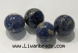 CDN1016 25mm round sodalite decorations wholesale