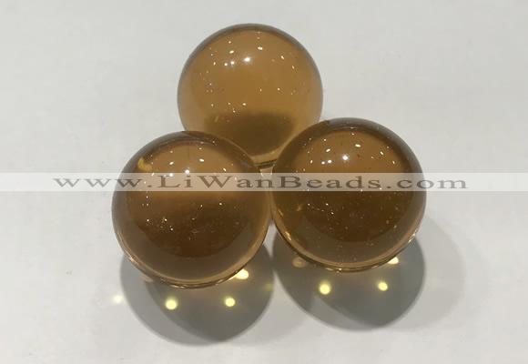 CDN1042 30mm round glass decorations wholesale