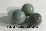 CDN1085 30mm round amazonite decorations wholesale