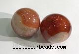 CDN1207 40mm round druzy agate decorations wholesale