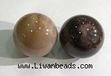 CDN1209 40mm round agate decorations wholesale