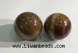 CDN1264 40mm round jasper decorations wholesale