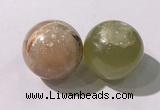 CDN1266 40mm round Afghanistan jade decorations wholesale