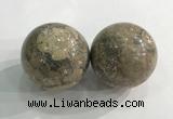 CDN1302 40mm round jasper decorations wholesale