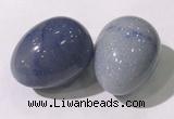 CDN1359 35*45mm egg-shaped blue aventurine decorations wholesale