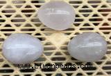 CDN306 30*40mm egg-shaped rose quartz decorations wholesale