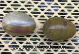 CDN361 35*50mm egg-shaped ocean agate decorations wholesale